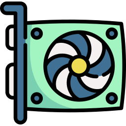 scheda grafica icona
