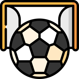 pallone da calcio icona