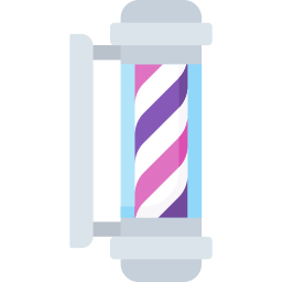 barbería icono