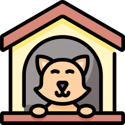 casa de mascotas icono