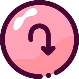 Curve arrow icon