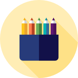 Pencil case icon