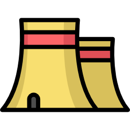 Nuclear plant icon