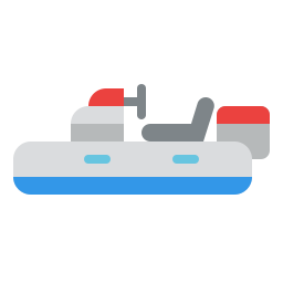 Inflatable boat icon