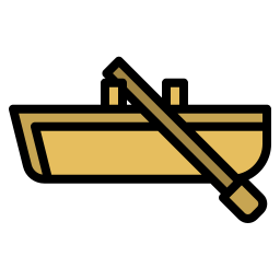 bote de remos icono