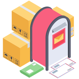 Postal delivery icon