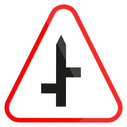 intersección icono