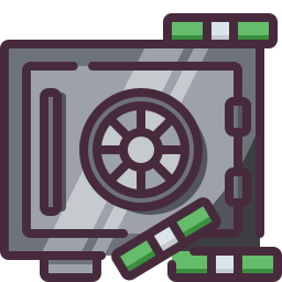 Safe box icon