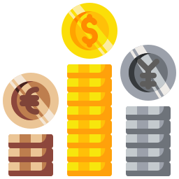 pièces de monnaie Icône