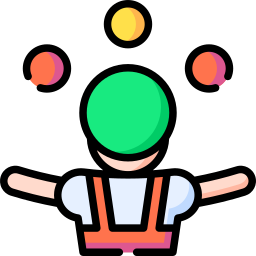 Żongler ikona