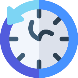 Time travelling icon