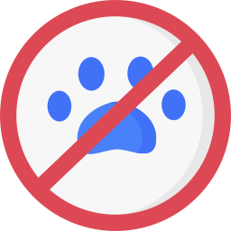 No pets icon