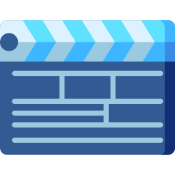 Clapperboard icon