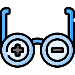 Prescription glasses icon