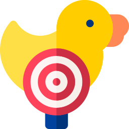 Duck shooting icon