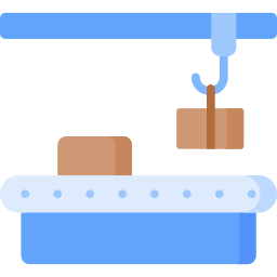 catena di montaggio icona