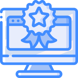 Desktop computer icon