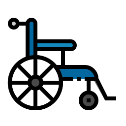 wózek inwalidzki ikona