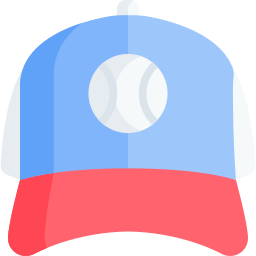 casquette de baseball Icône