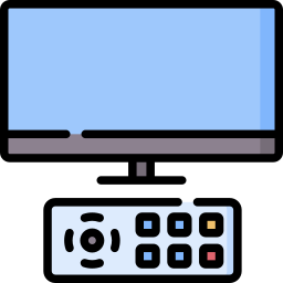oglądanie telewizji ikona