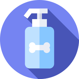 Pet shampoo icon