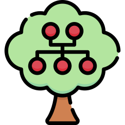albero genealogico icona