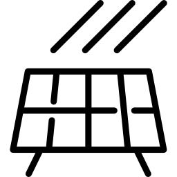 Solar panels icon