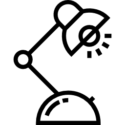 lampka biurkowa ikona