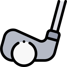 Golf stick icon