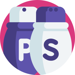 Salt and pepper icon