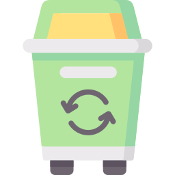 papelera de reciclaje icono