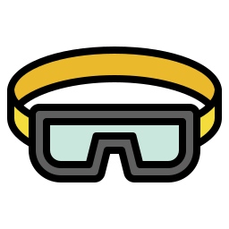 Safety goggles icon