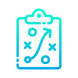 stratégie Icône