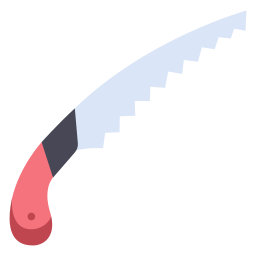 Pruning saw icon