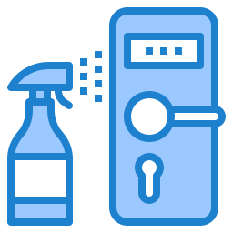 Cleaning spray icon