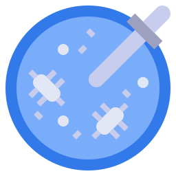 Petri dish icon