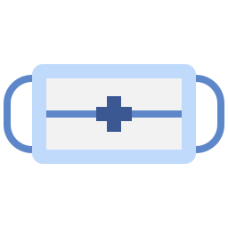 Medical mask icon