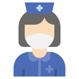 enfermera icono