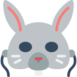 Rabbit mask icon