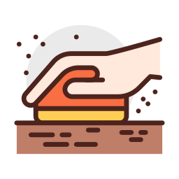 Sanding machine icon