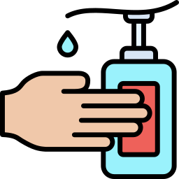 Hand sanitizer icon