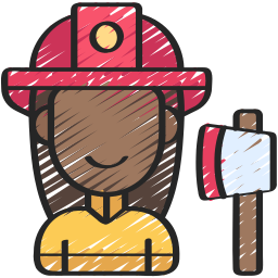 bombero icono