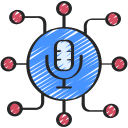 Voice microphone icon