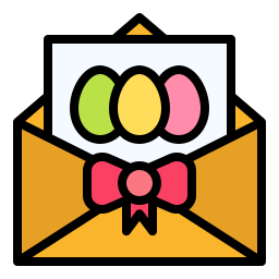 Greeting card icon