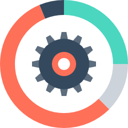 cirkeldiagram icoon