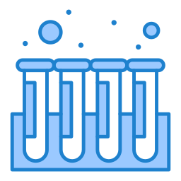 Test tubes icon