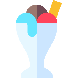 copa de helado icono