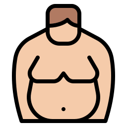 gordo icono