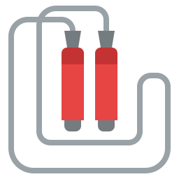 Прыжки со скакалкой иконка