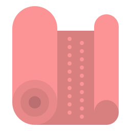 Yoga mat icon